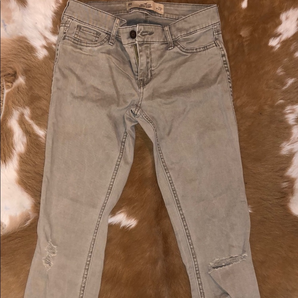 Green Hollister Jeans